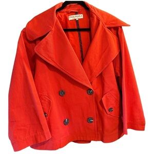 Free People Women's Orange/Red Jacket
NWOT